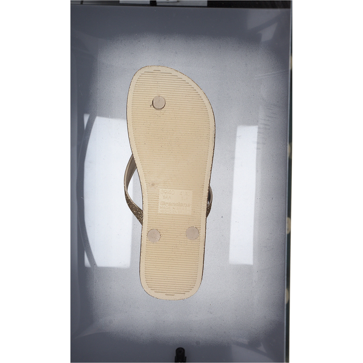 Ipanema Maxi Glow Fem 27000, Zehentrenner, Damen, beige/gold