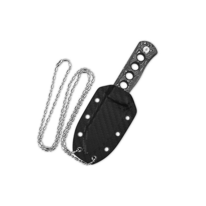 QSP Canary Damascus Carbon Fiber QS141-E Aluminum Foil
