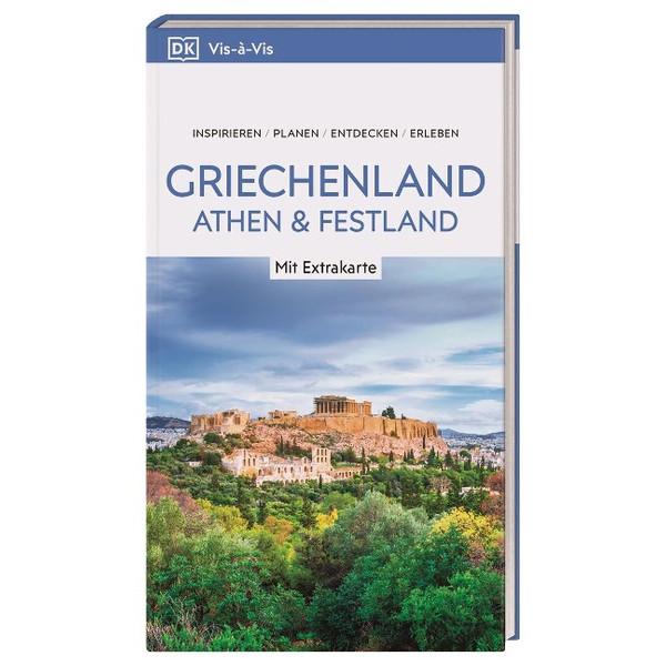 VIS-À-VIS REISEFÜHRER GRIECHENLAND, ATHEN &  FESTLAND - Reiseführer