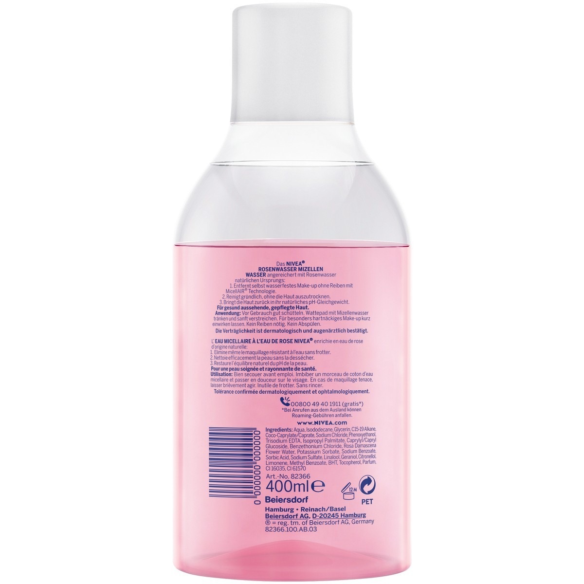 Rosenwasser Mizellenwasser