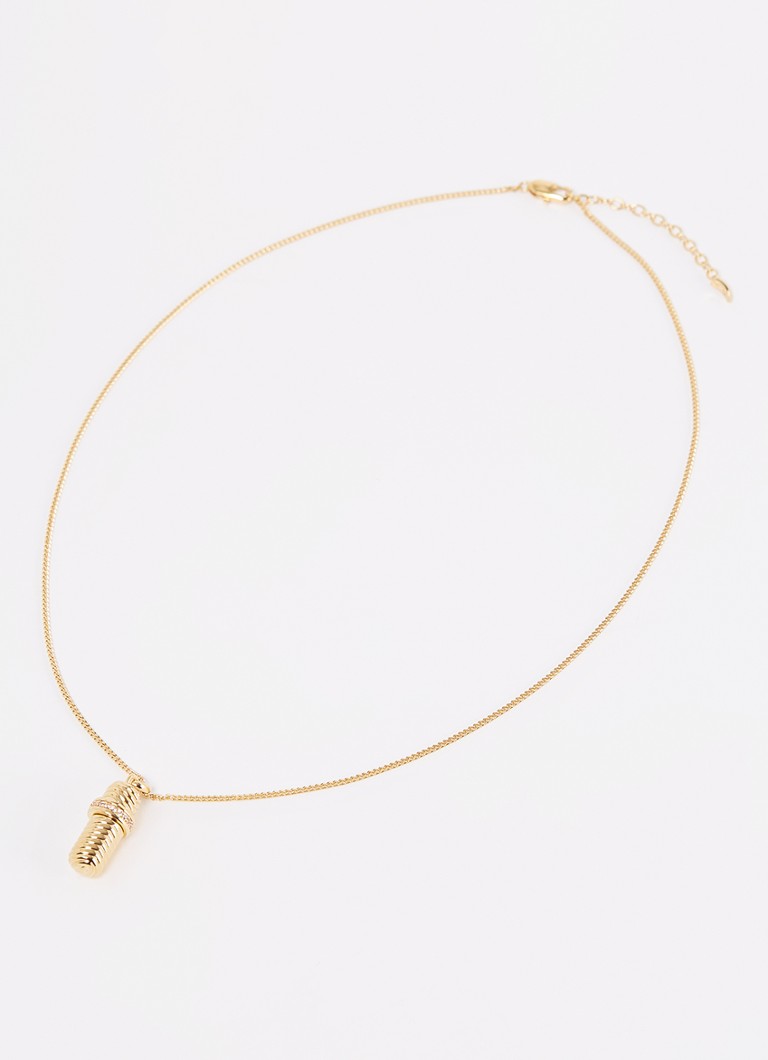 Missoma Necklace with gold-plated pendant