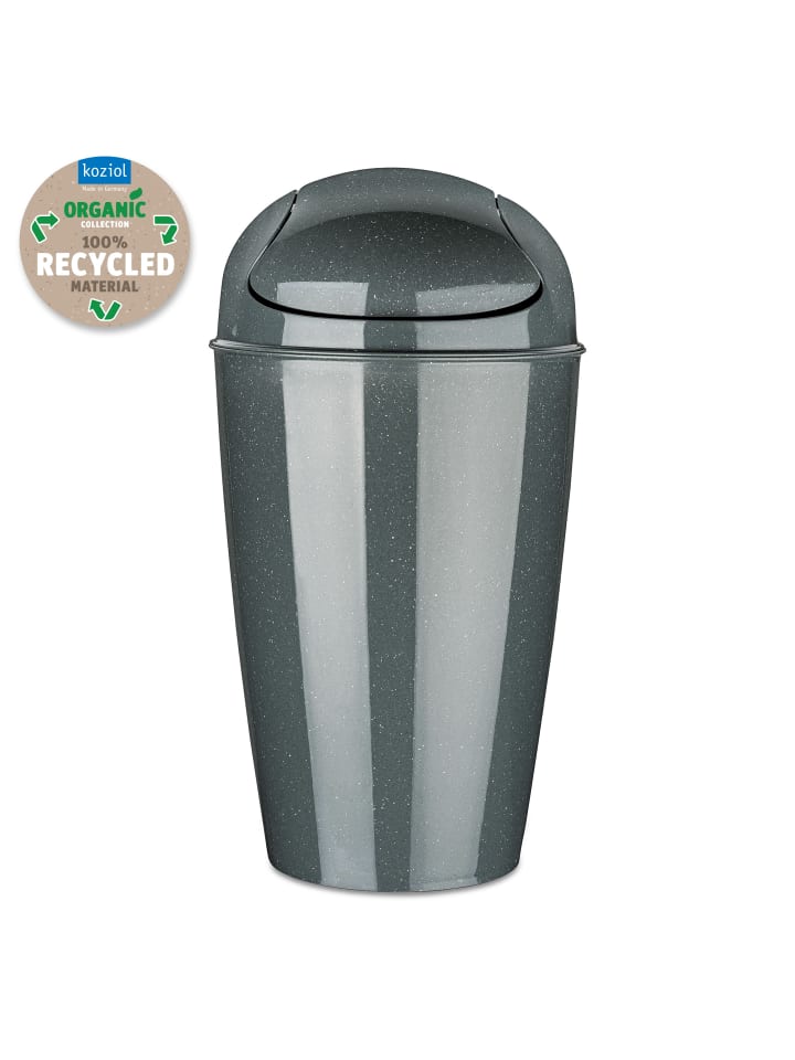 koziol DEL XL * - Schwingdeckeleimer 30l in recycled ash grey günstig kaufen onesize
