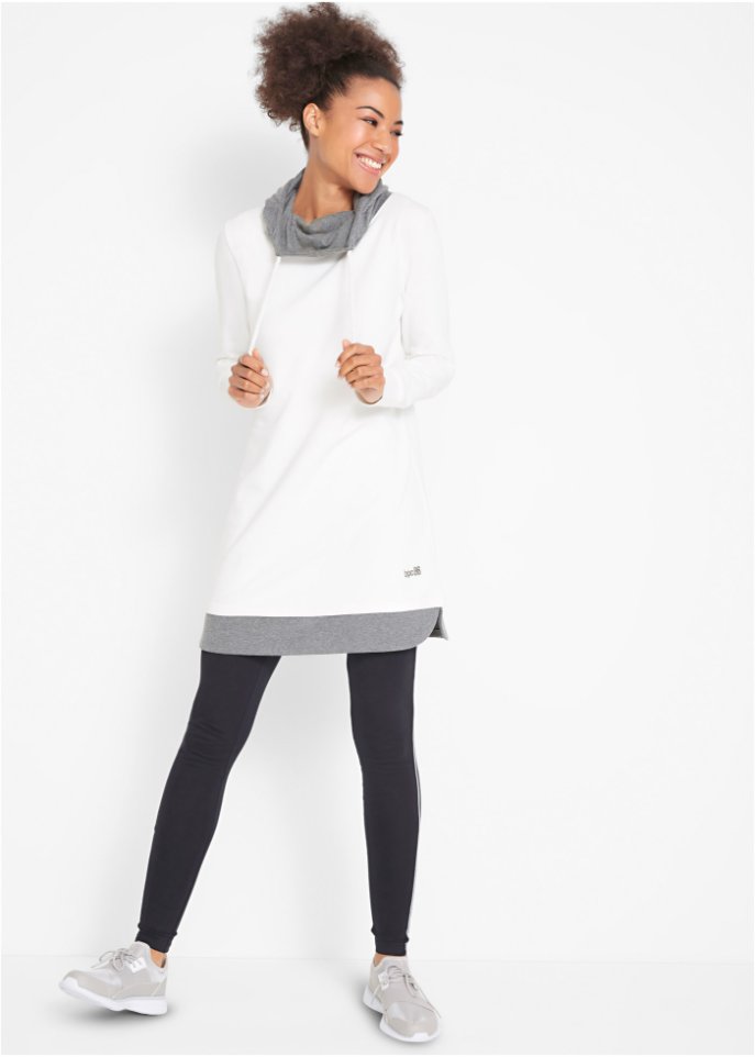 Longsweatshirt mit Leggings (2-tlg. Set)