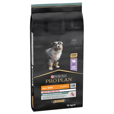 PURINA PRO PLAN All Sizes Puppy Sensitive Digestion Getreidefrei Truthahn