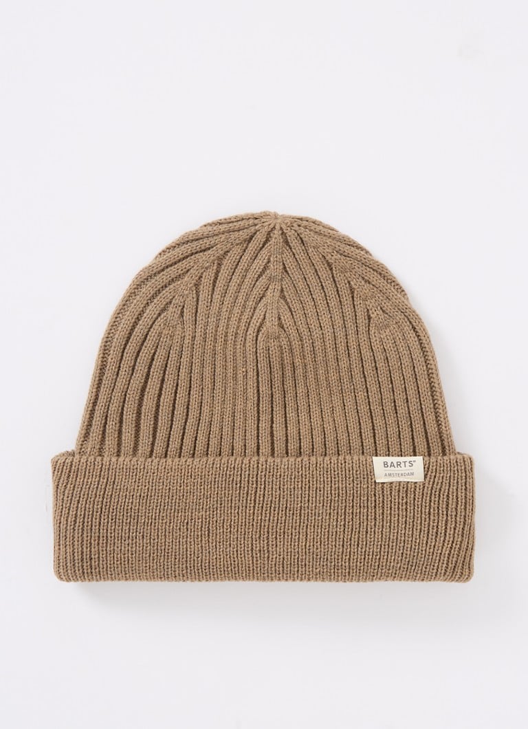 Barts Nieck ribbed knit beanie with logo