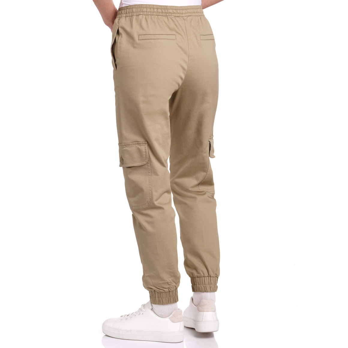 Damen Cargopants mit Beintaschen