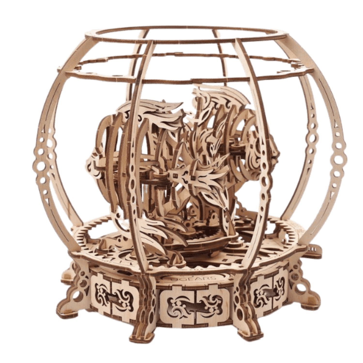 UGEARS Puzzle Ugears Mechanisches Aquarium Mechanisches Holzpuzzle, 325 Puzzleteile
