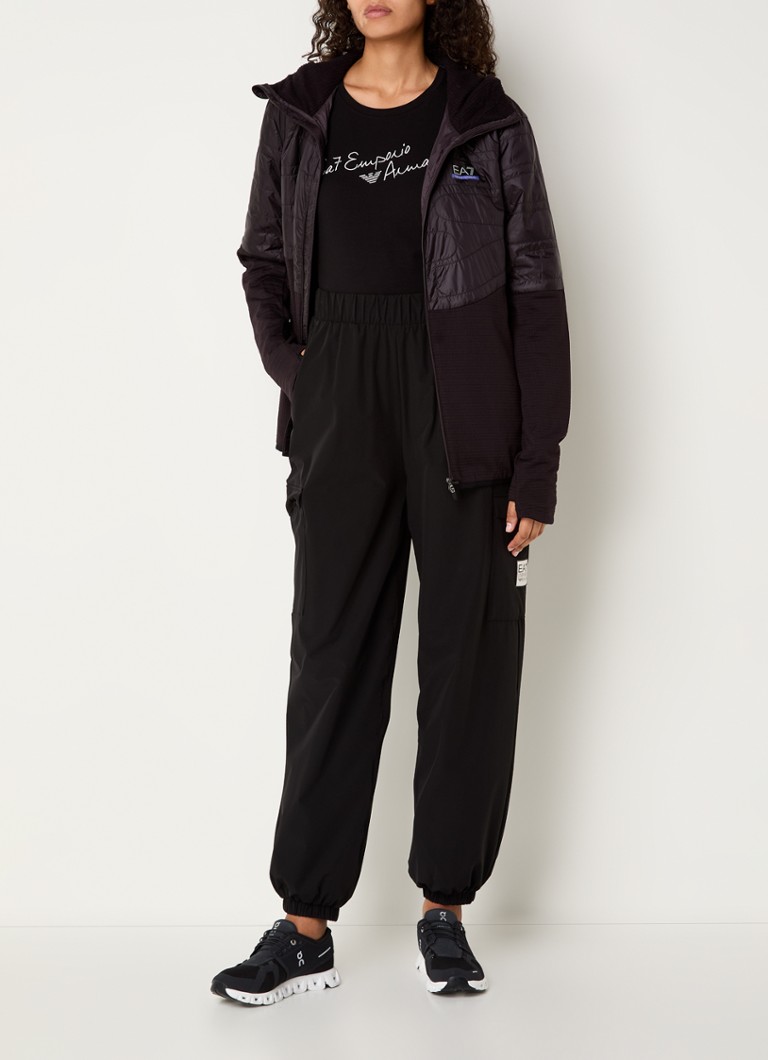 Kamizelka treningowa Emporio Armani z kapturem i logo