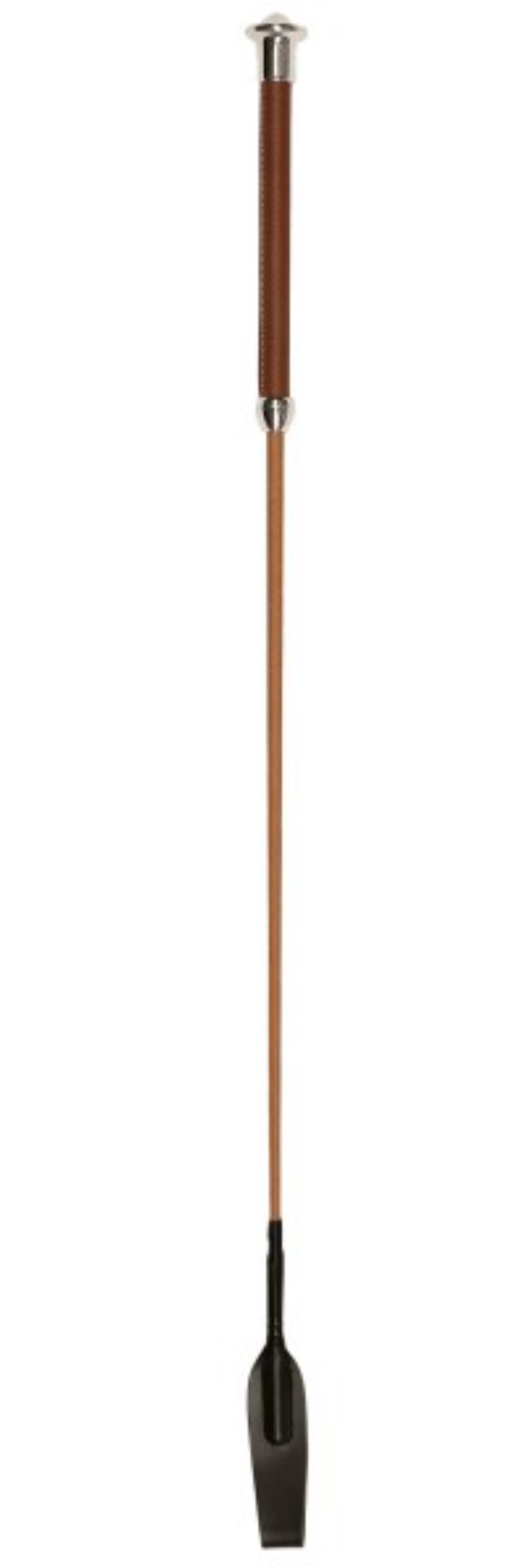 Kerbl Springgerte Springgerte mit Klatsche 65 cm cognac 320106, 1-tlg.