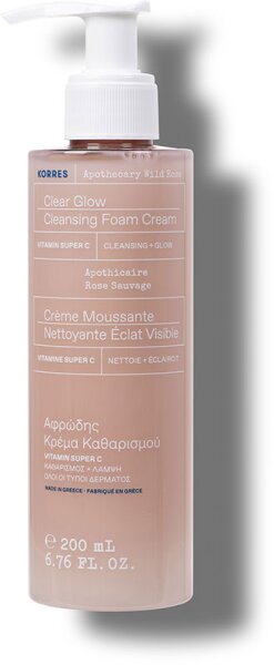 KORRES Apothecary Wild Rose Emulgierende Waschcreme Reinigungscreme