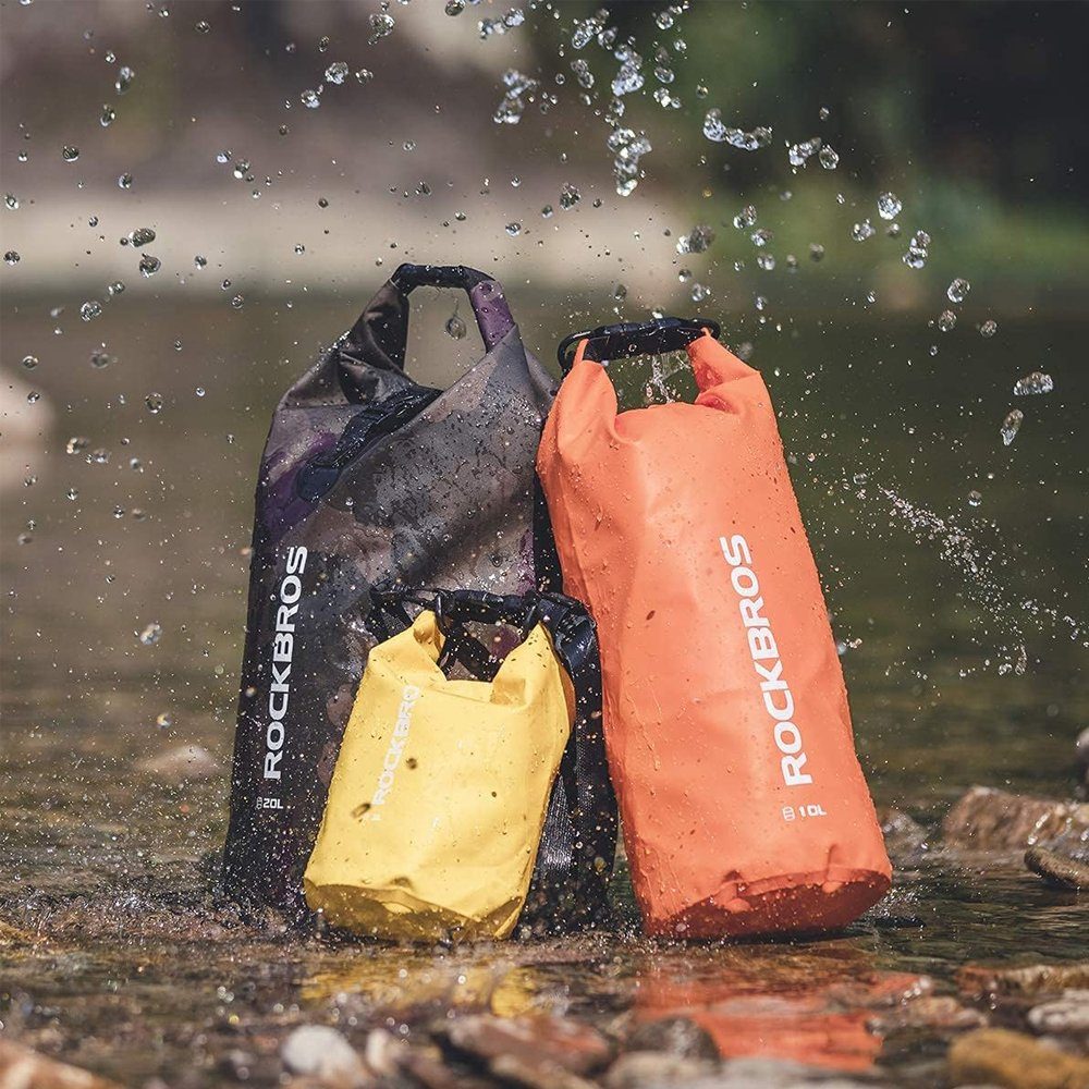 ROCKBROS Packsack (Dry Bag, 2L, 5L, 10L, 20L, 30L, 40L), wasserdicht