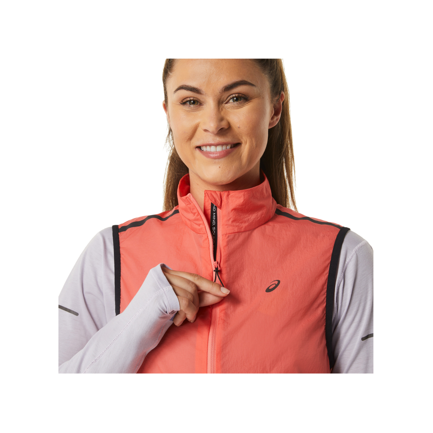 Asics Metarun Weste Damen Rot F700