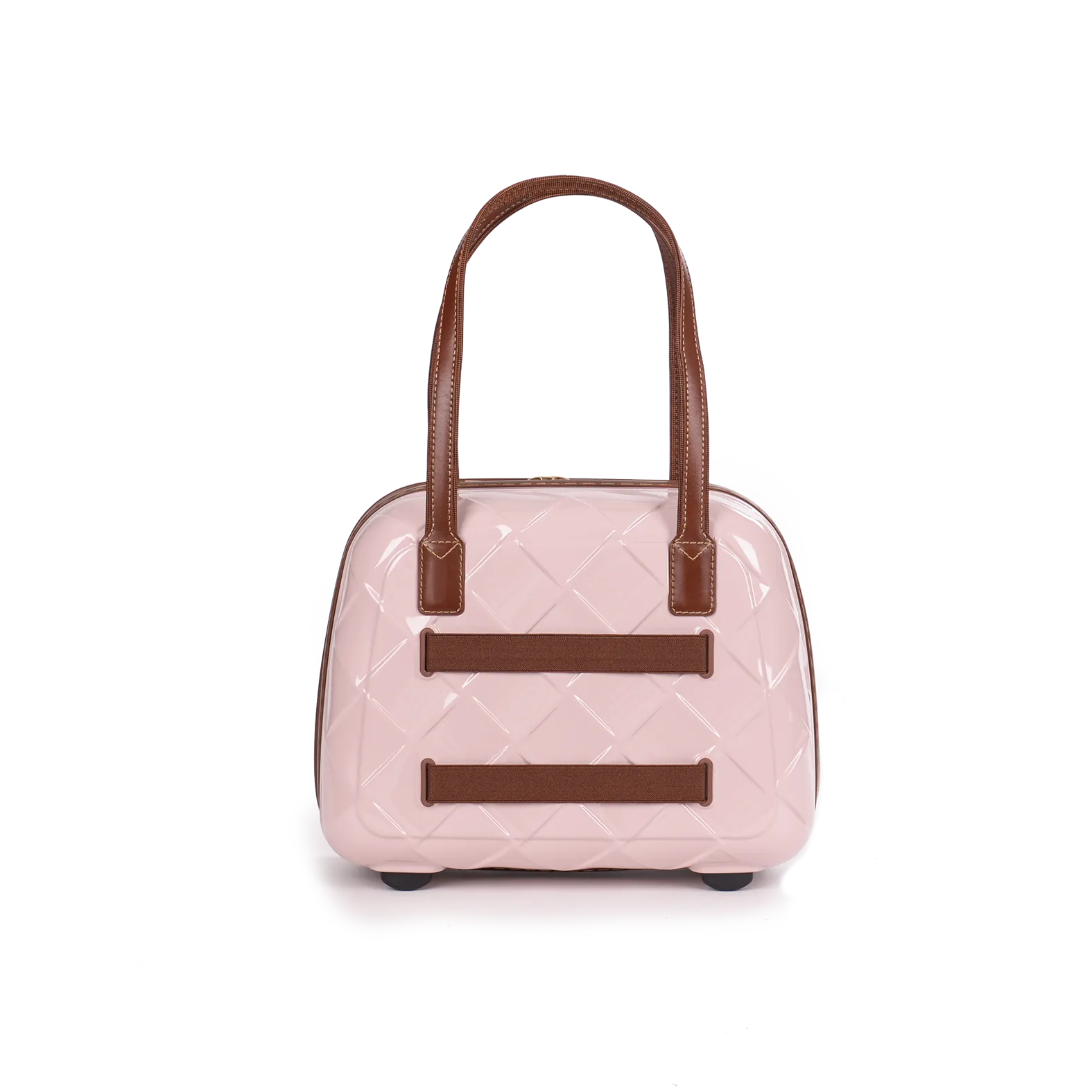 Stratic Leather&More - Hartschalen-Koffer Beautycase (bis 28cm) - rose