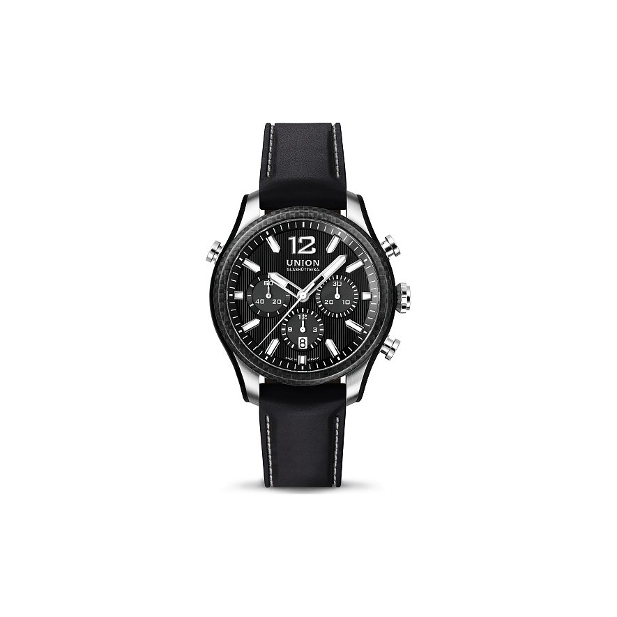 Union Glashütte Uhren-Set inkl. Wechselarmband Belisar Chronograph Sport