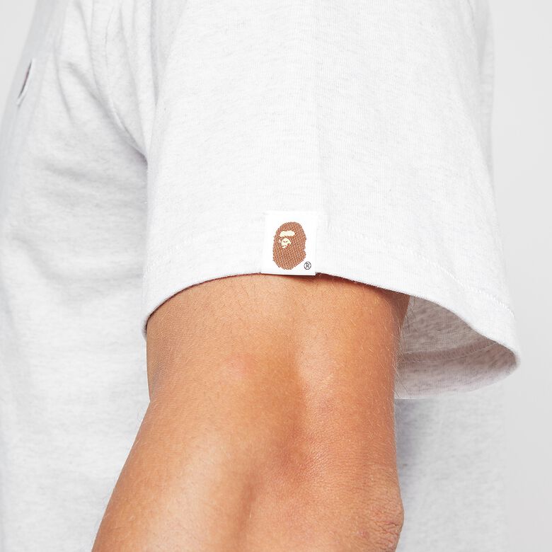 A Bathing Ape Head One Point Tee gray