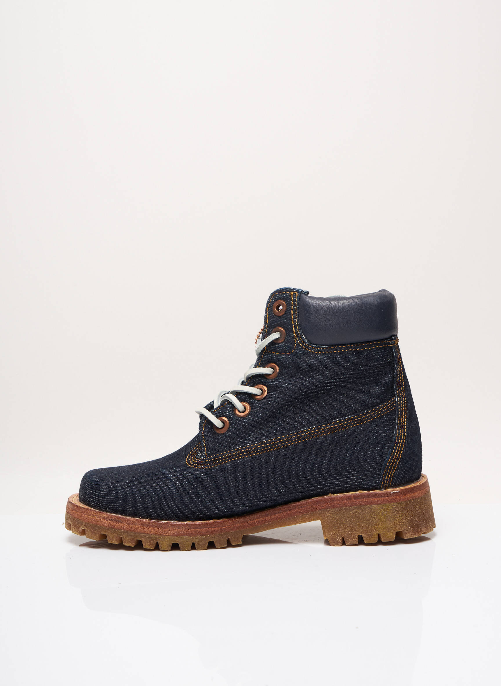 Timberland Bottines Femme couleur bleu
