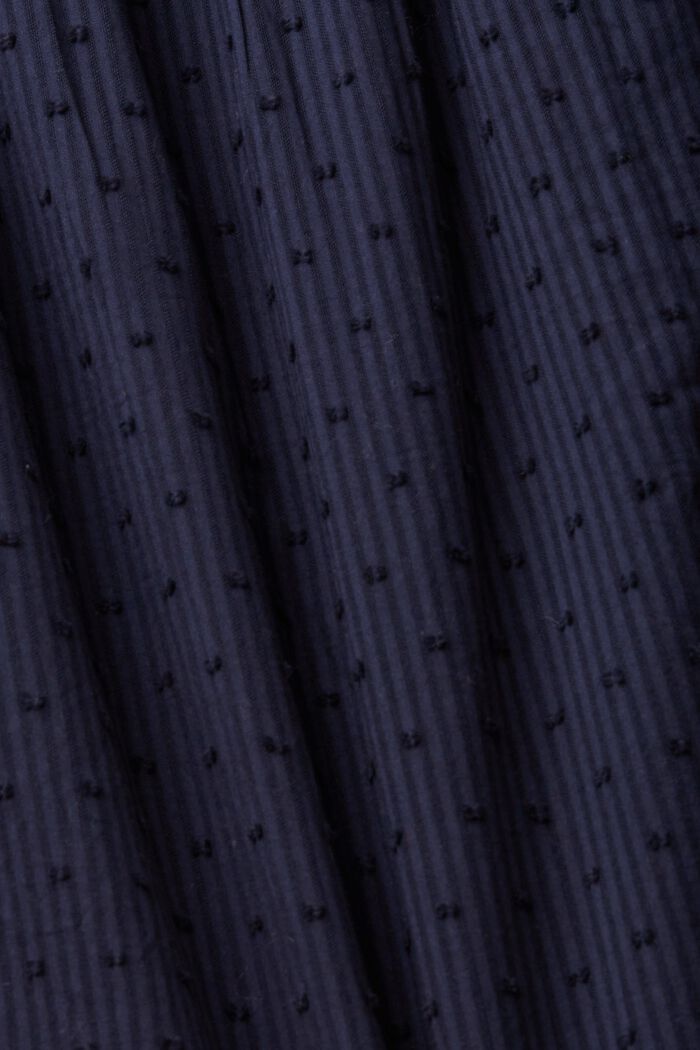 Dobby-Bluse mit Bindedetail