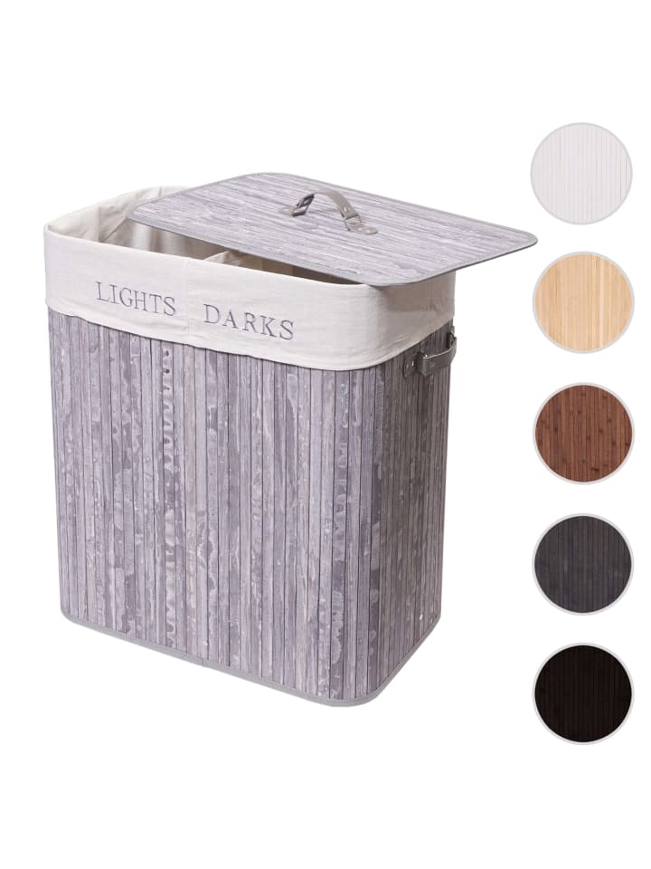 MCW Wäschekorb C21, Grau-blau günstig kaufen onesize