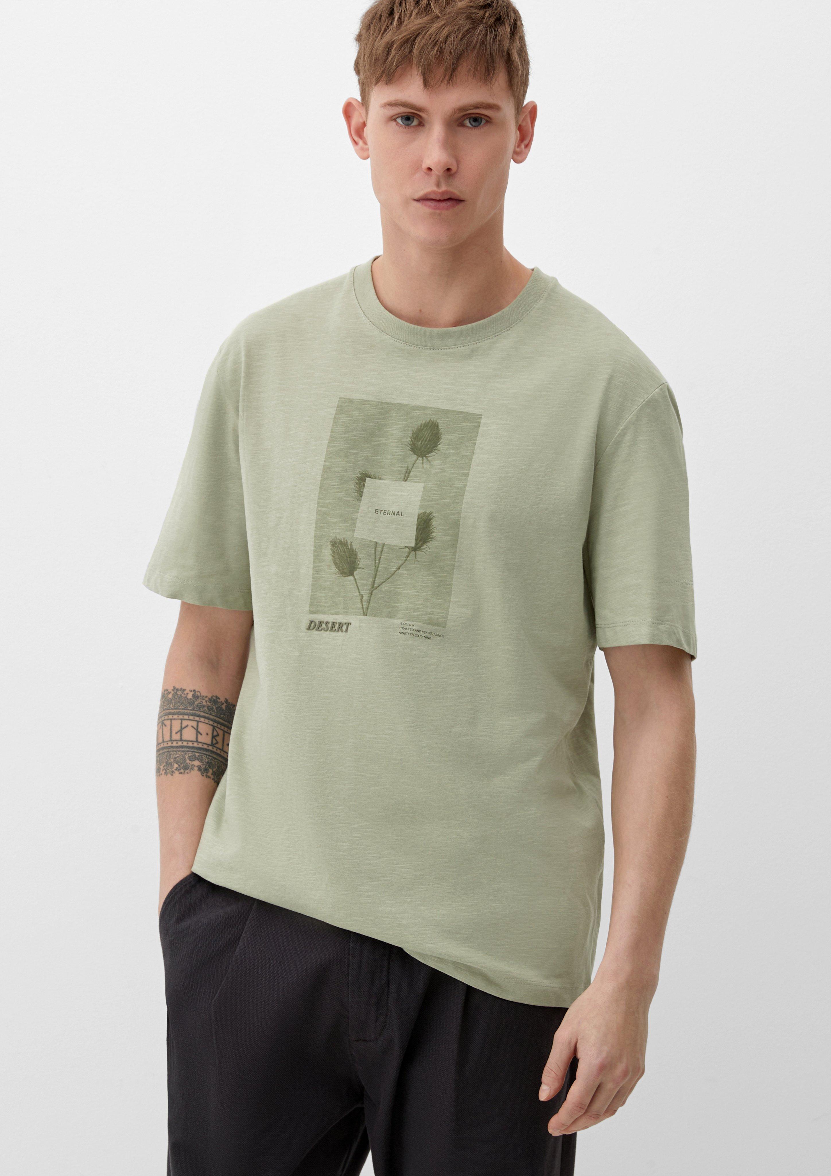 T-Shirt mit Frontprint  2129466-78D2