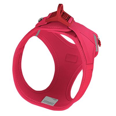 Curli Vest Geschirr Clasp Air-Mesh, rot
