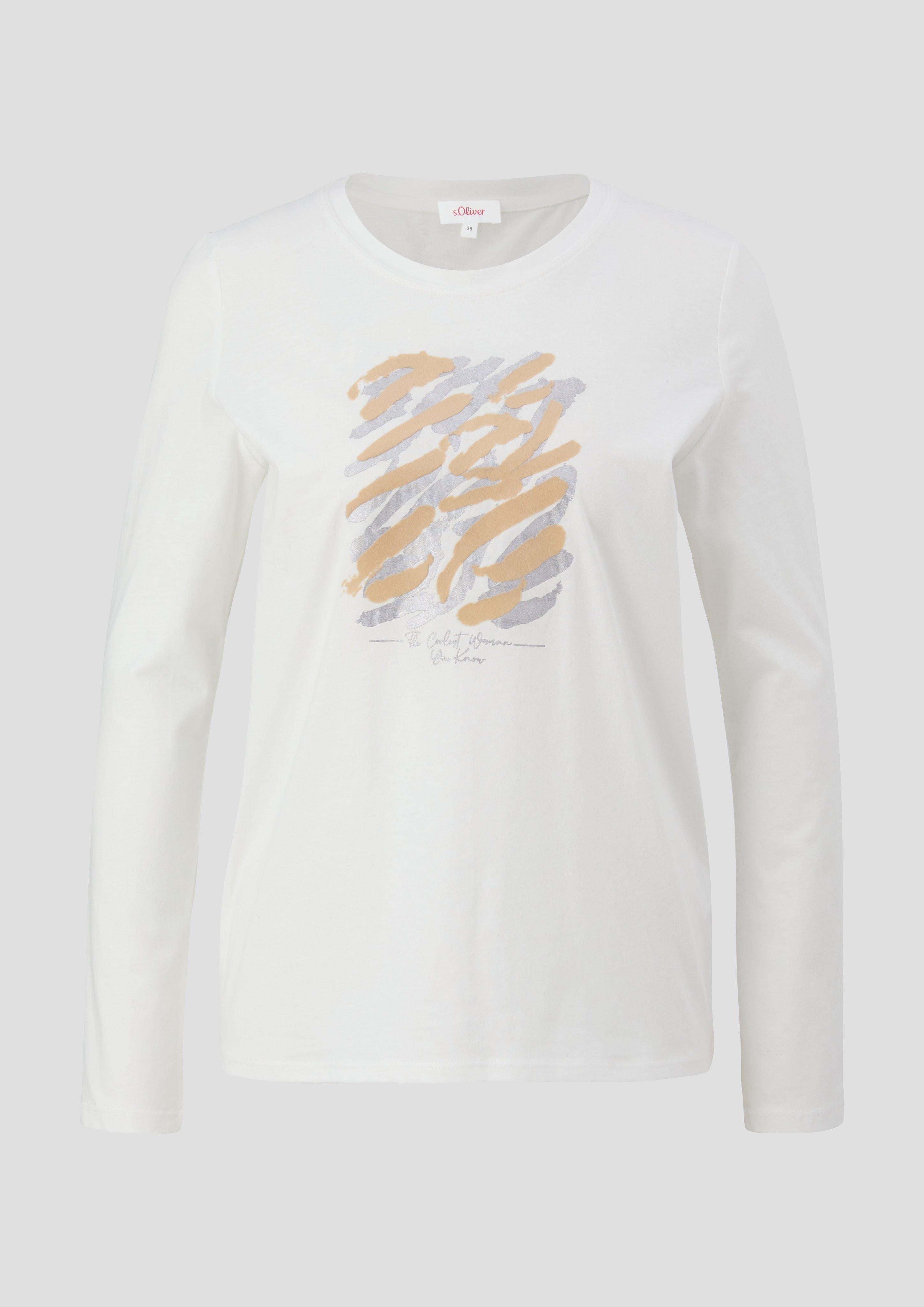 Longsleeve mit Effektprint  2138905-02D0