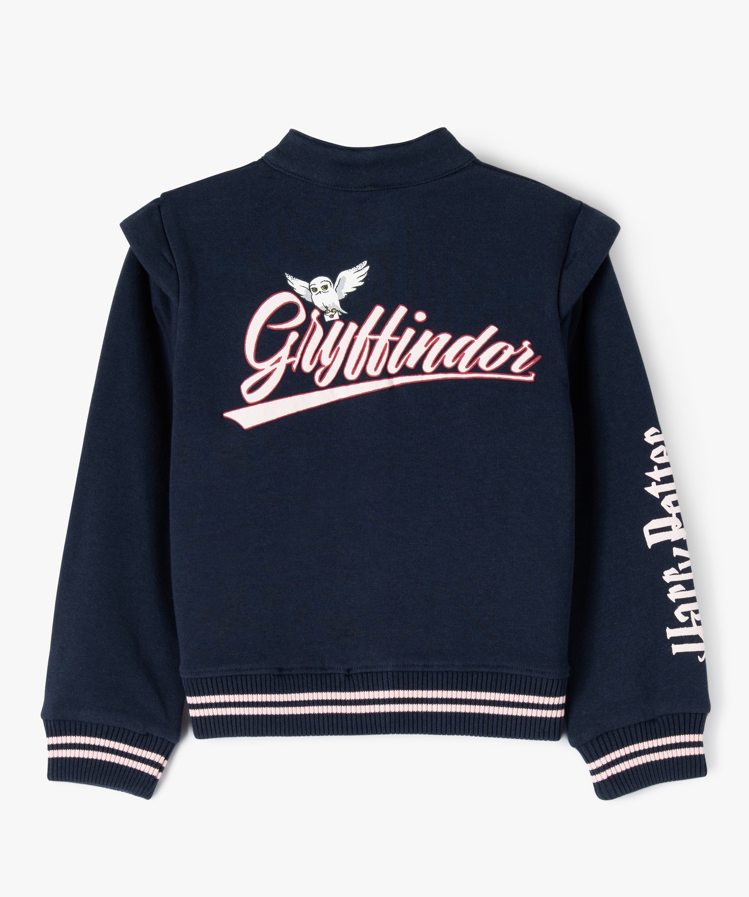 Veste sweat à boutons-pression fille - Harry Potter marine | GEMO