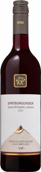2021 Königschaffhauser Vulkanfelsen Spätburgunder Dt. QW *VF* süß - Winzergenossenschaft Königschaffhausen-Kiechlinsbergen