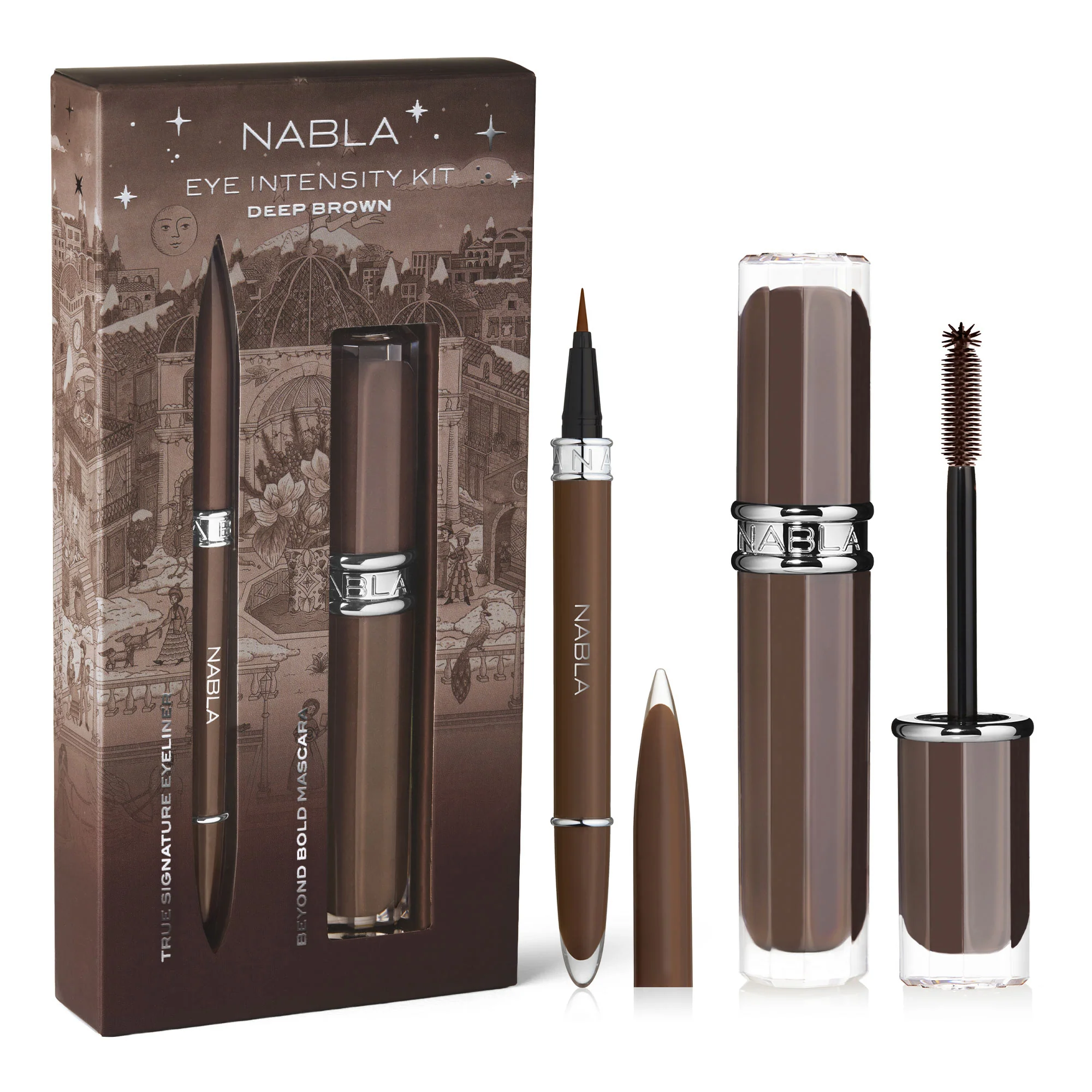 True Signature Eyes x Beyond Bold - Kit Eye Intensity - Maquiagem, Máscara e Delineador