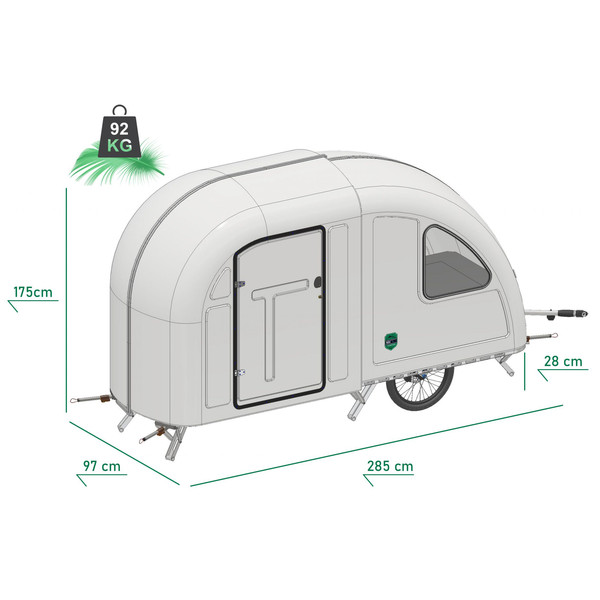 Bicycle Camper - Fahrradanhänger