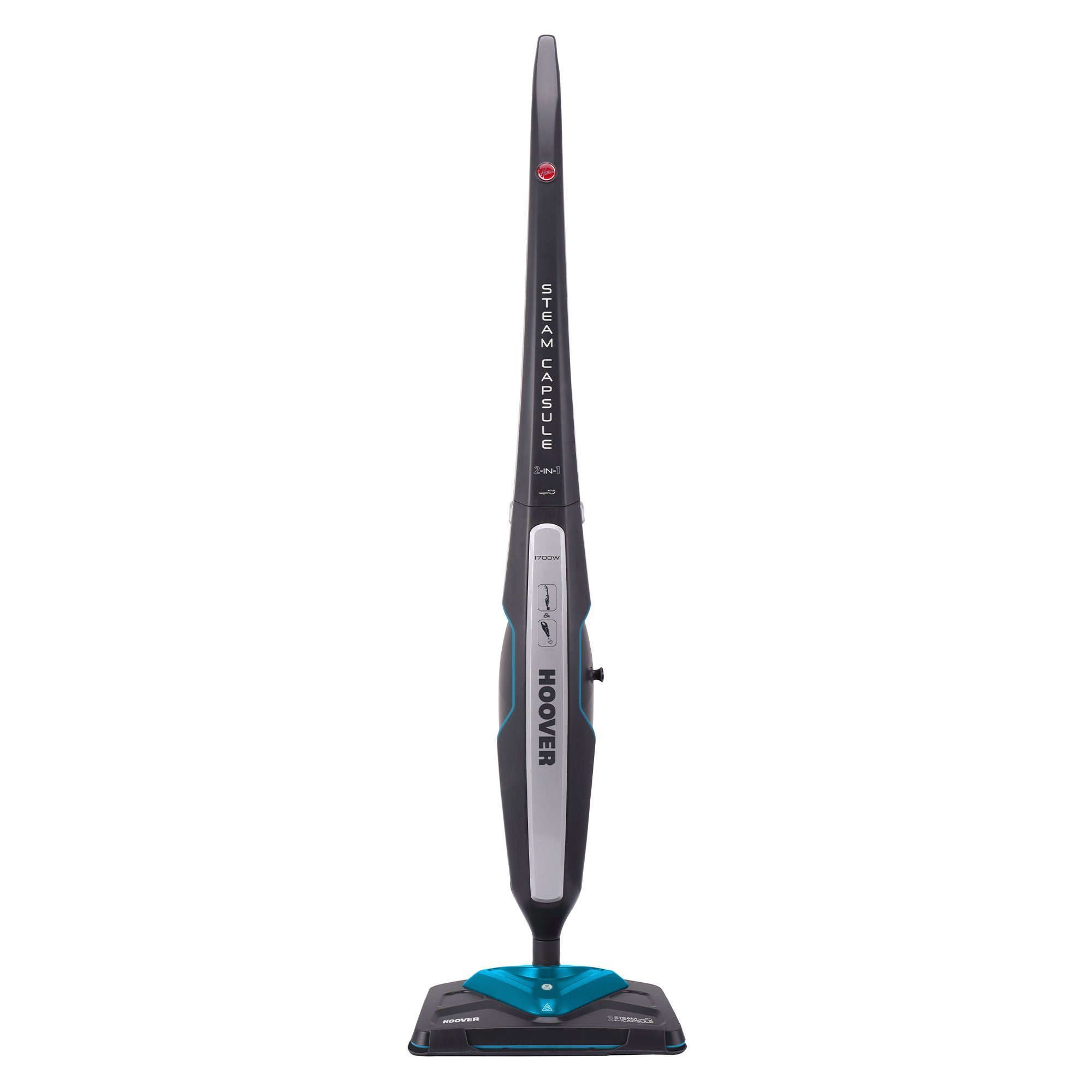 Hoover Dampfreiniger CA2IN1D 011, 1700,00 W, 2in1 Dampfreiniger, Teppichgleiter, Reinigung aller Böden