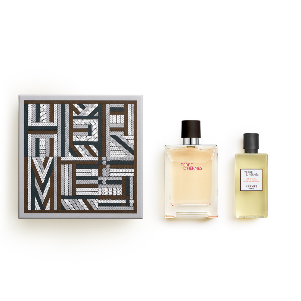 HERMÈS Coffret Terre d'Hermès, Eau de Toilette, 100 ml + 80 ml Coffret