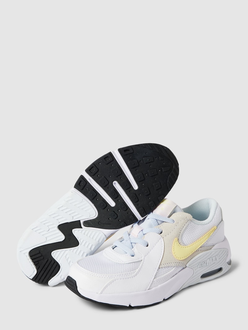 Sneaker mit Label-Details Modell 'Air Max Excee' in pastellgelb