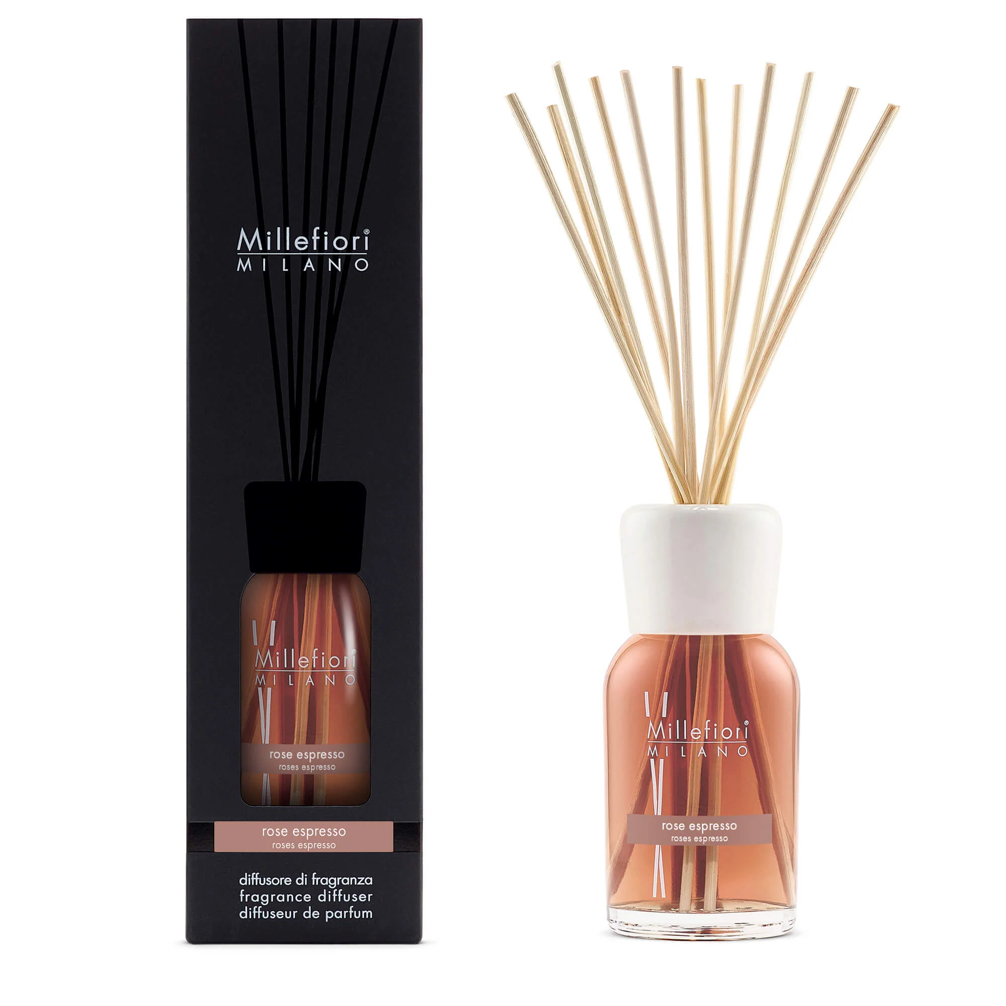 Millefiori Milano Rose Espresso - Difusor de fragancias