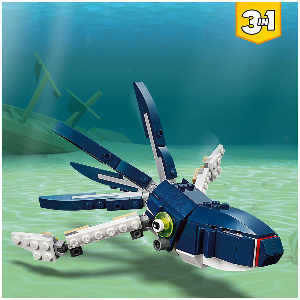 LEGO® Creator 3-in-1 31088 Bewohner der Tiefsee