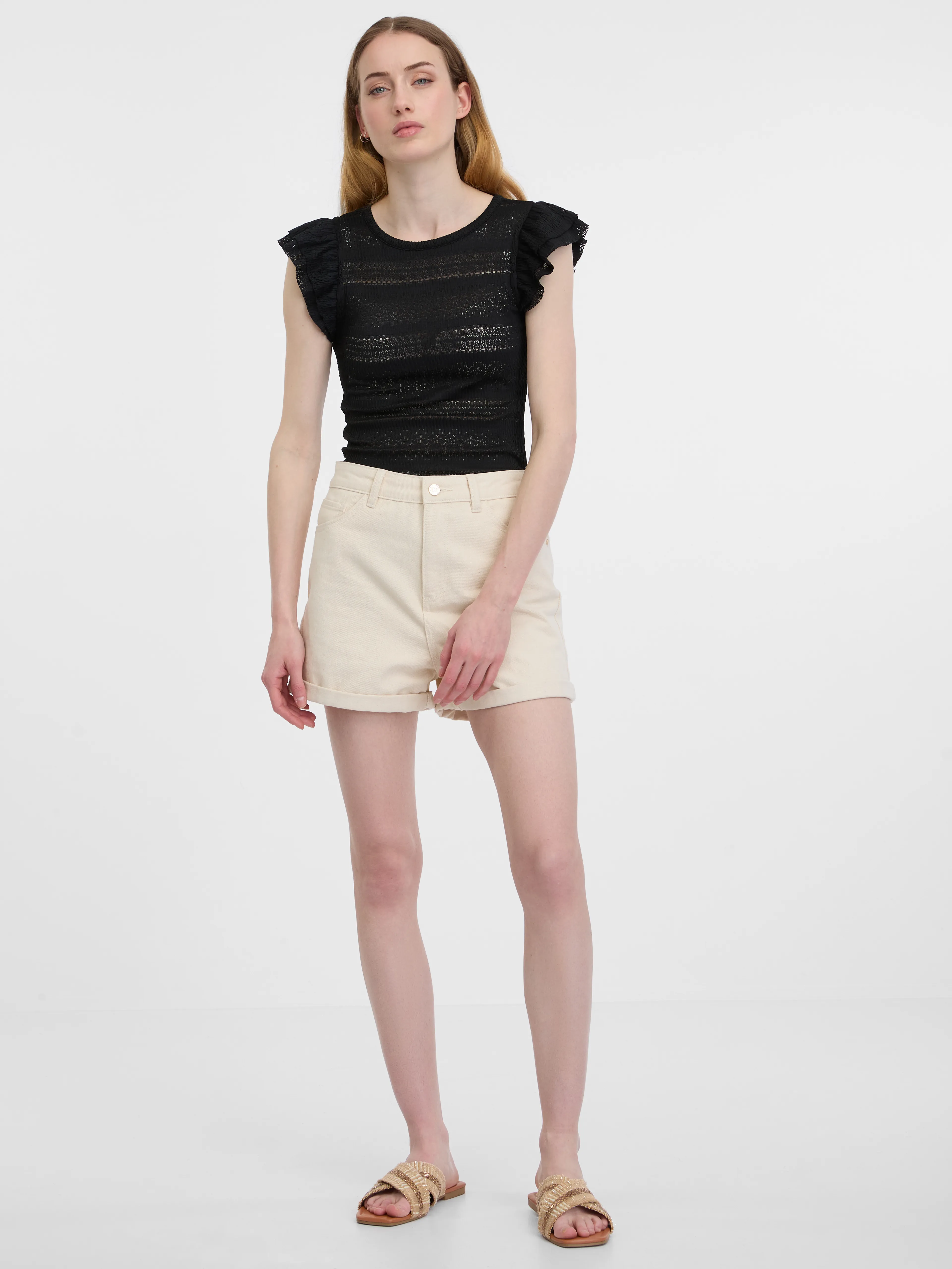 Schwarze Bluse ORSAY