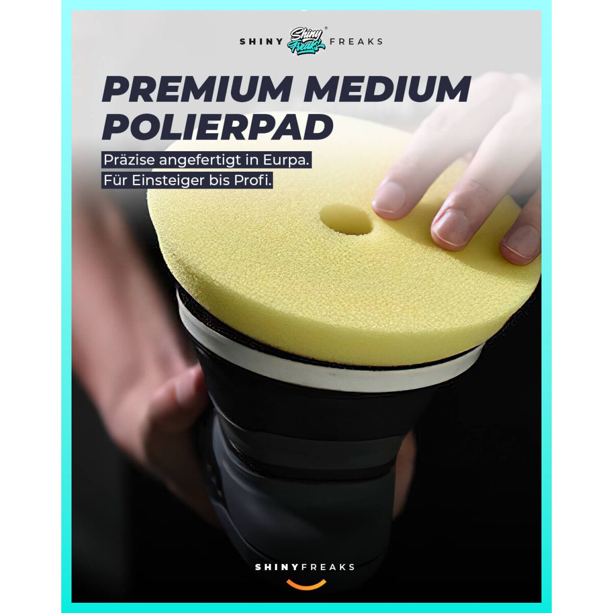 CarPro Politur Set Reflect |   Ø125mm Pad Hochglanzpolitur 500g
