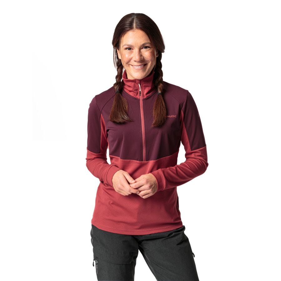 Yaras Half-Zip Shirt Damen