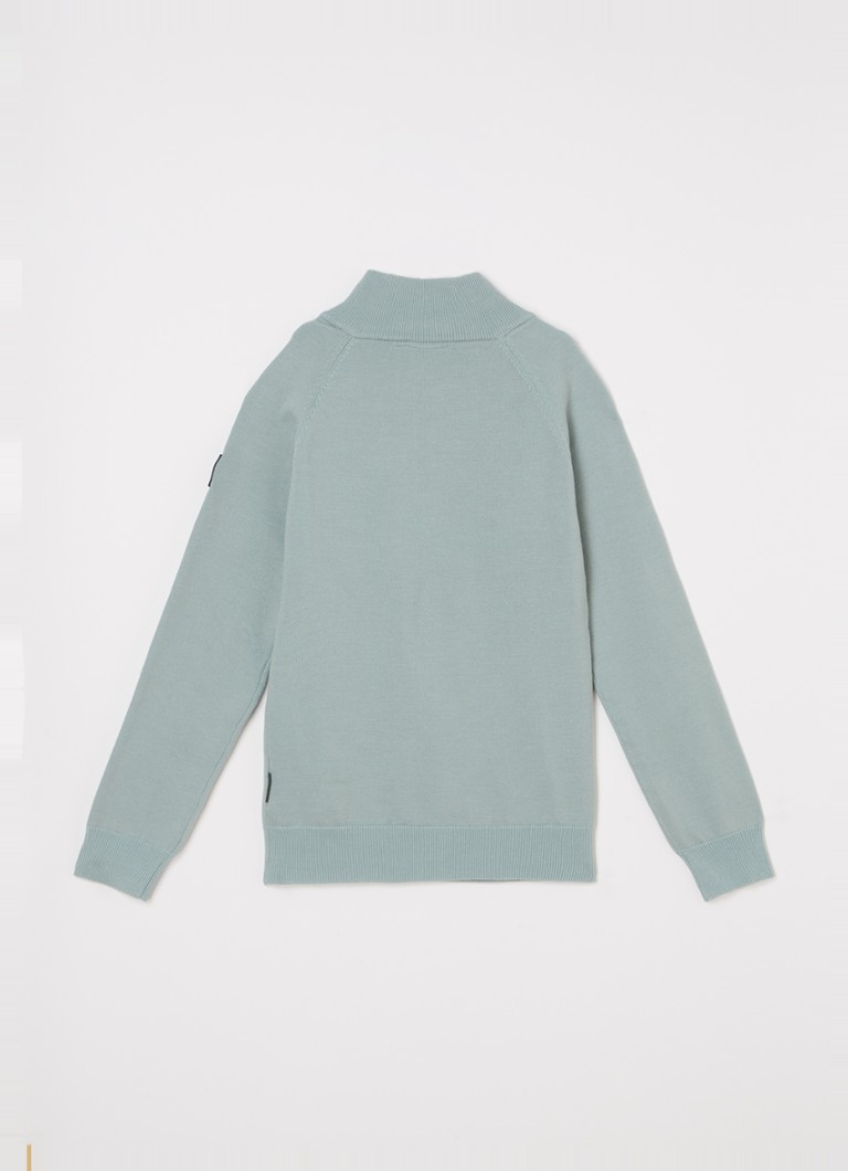Pulover cu fermoar pe jumătate cu blugi Charles Skipper Return