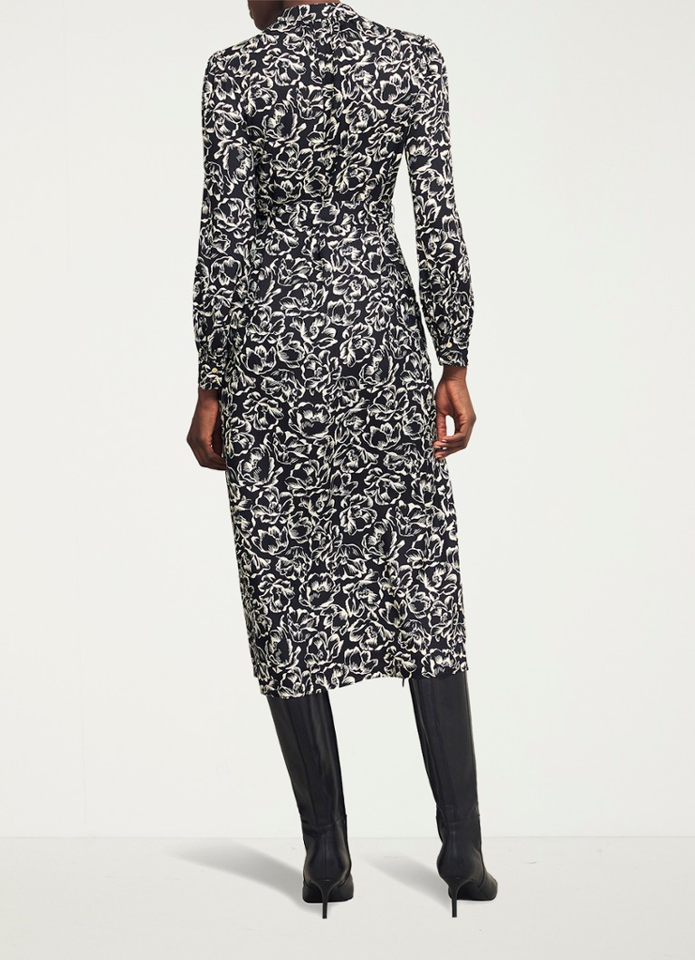 Vestido midi con estampado floral Cynthia de Hobbs