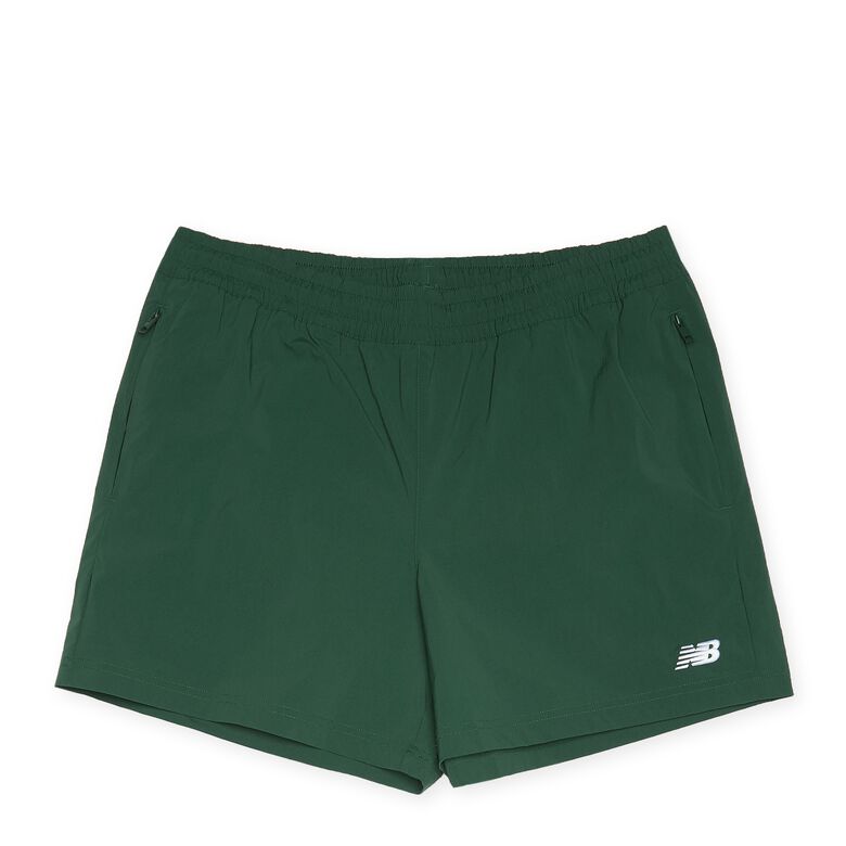 New Balance Athletics Stretch Woven Short 5 Inch nightwatch green