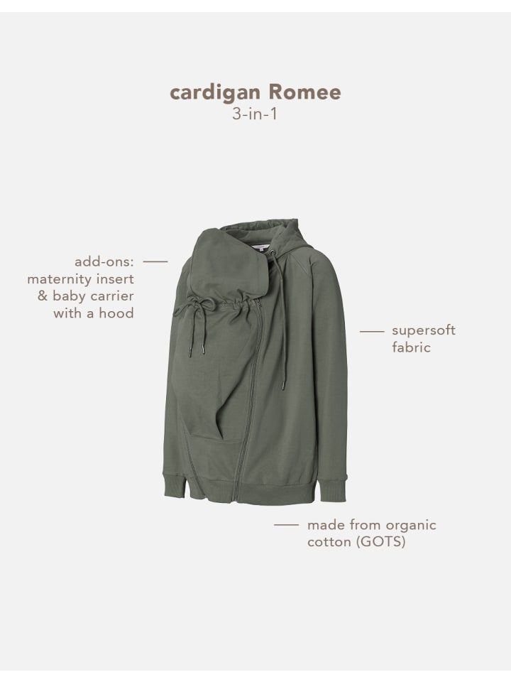 Noppies Strickjacke Romee in Olive günstig kaufen