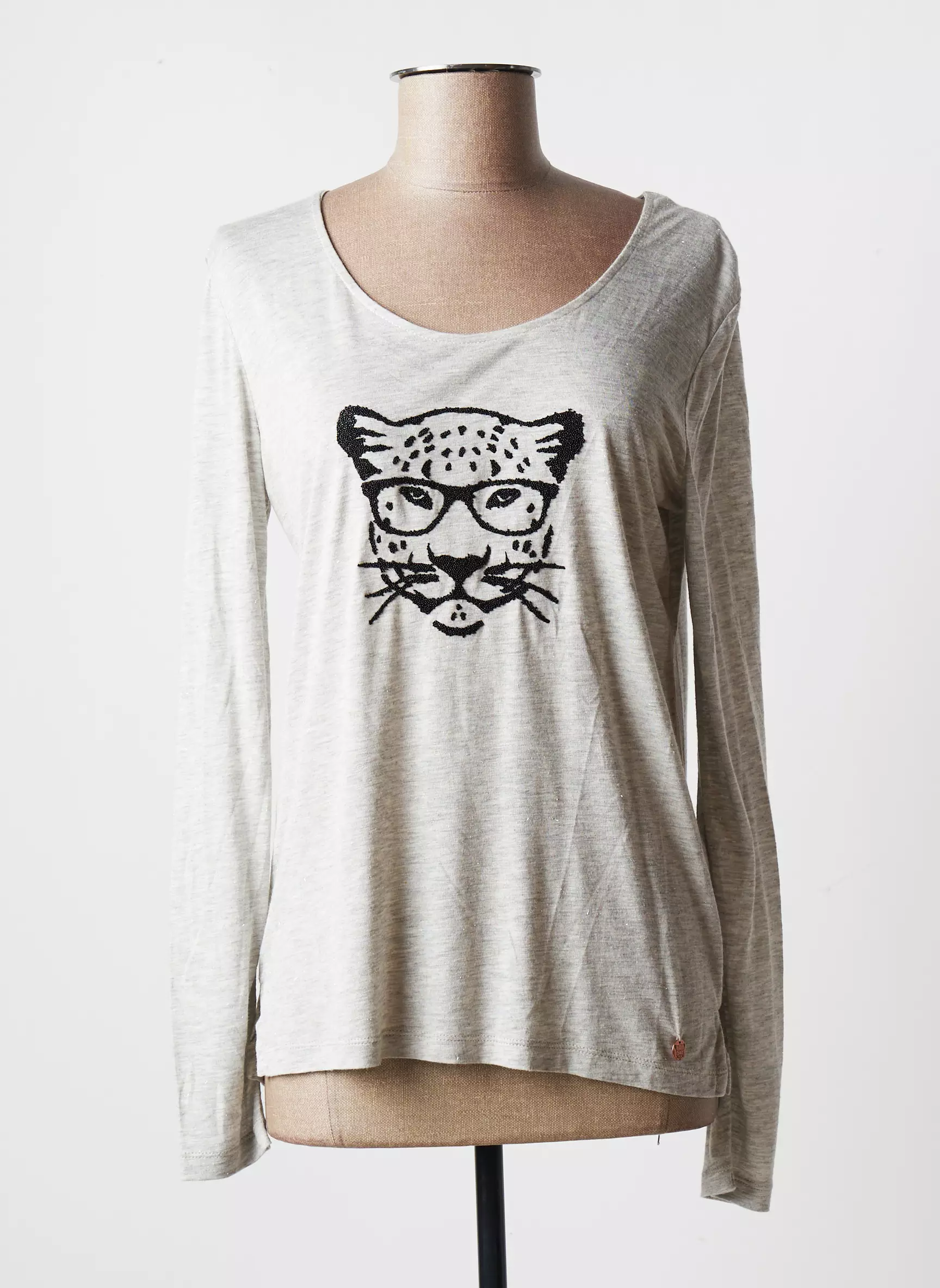 Le Boudoir D Edouard Tshirts Femme couleur gris