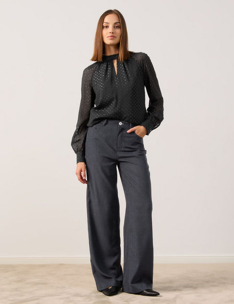 Cordhose mit weitem Bein Wide Leg