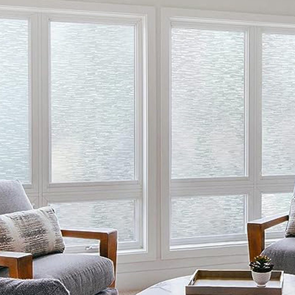 Fensterfolie Fensterfolie, blickdicht Sichtschutzfolie Milchglasfolie 44.5 x 200 cm, FELIXLEO