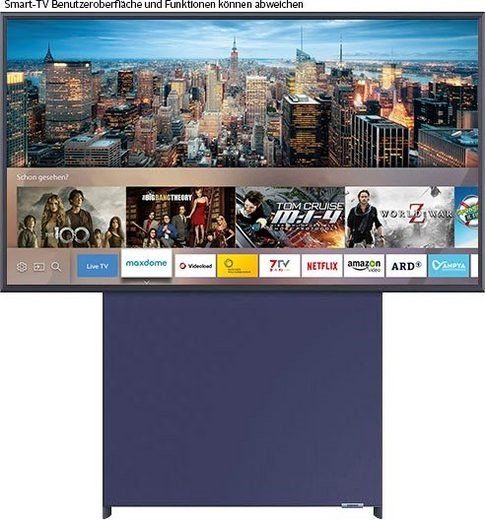 Samsung GQ43LS05BGU LED-Fernseher (108 cm/43 Zoll, Google TV, Smart-TV, Rotierender Bildschirm,An mobilte Inhalte angepasster Bildschirm)