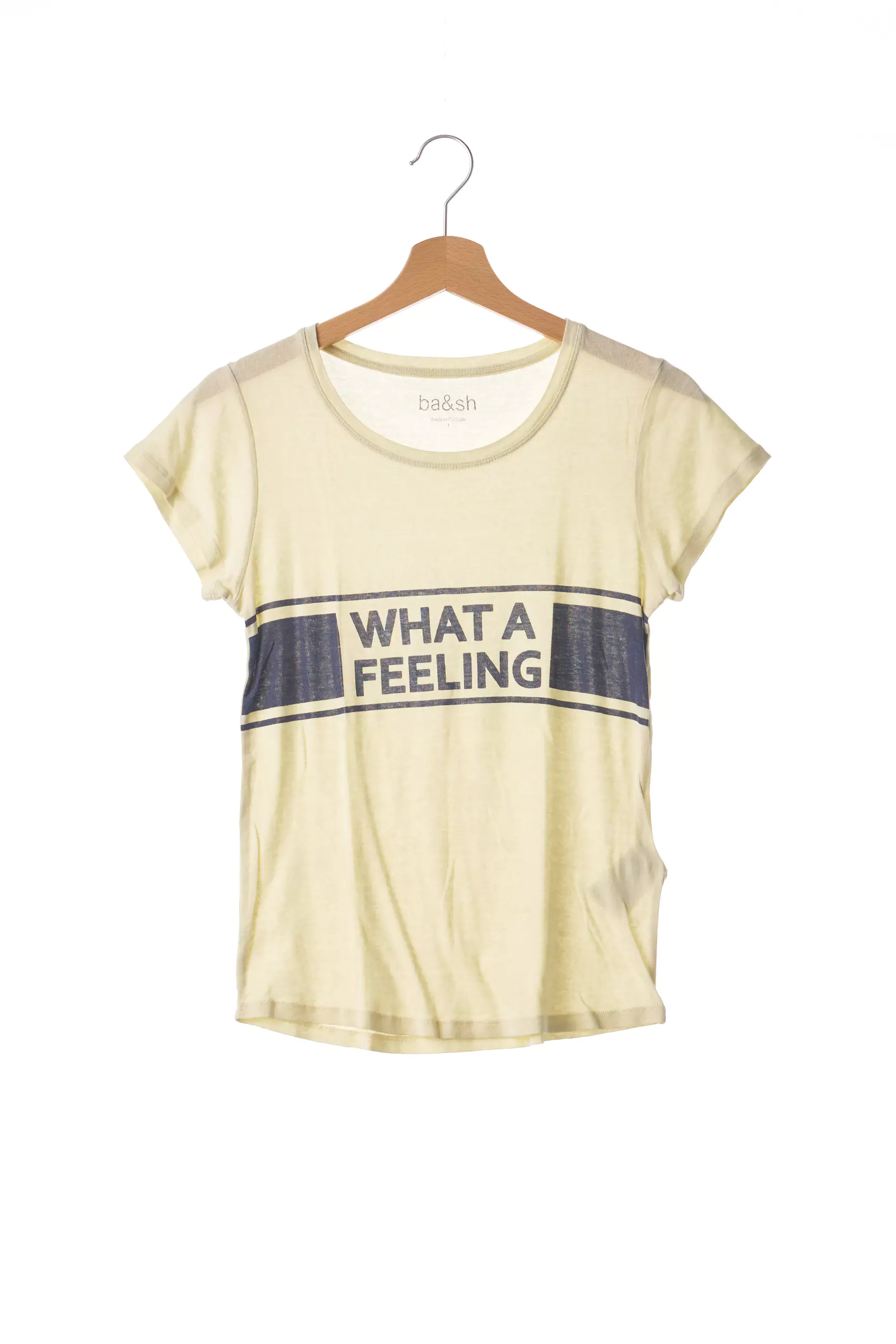 Ba Sh Tshirts Femme couleur jaune