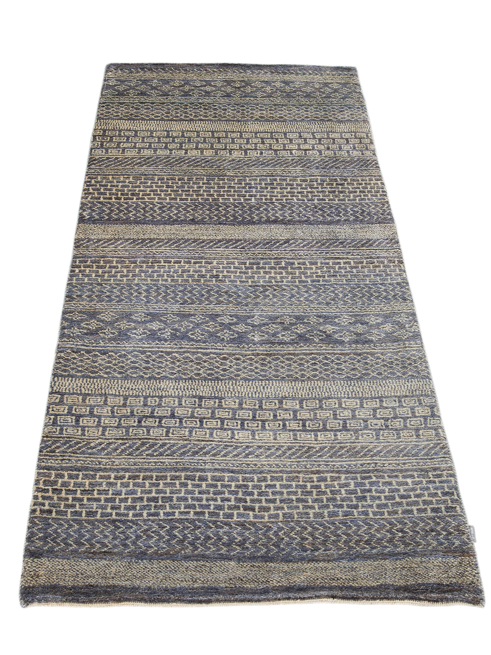 Contemporary Gabbeh ca. 78 x 207 cm, Unikat / Einzelstück