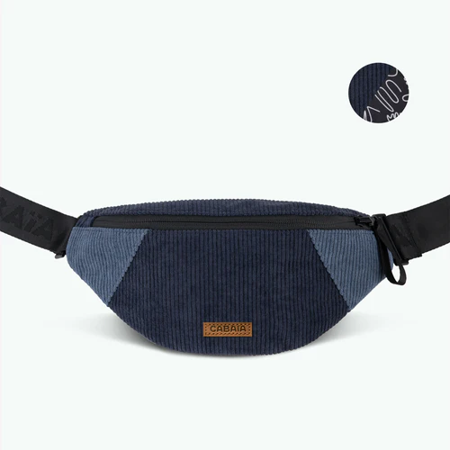 Small Caen blue fanny pack