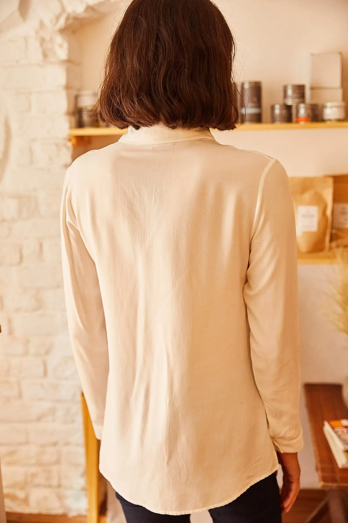 Olalook  Hemd - Ecru - Regular Fit