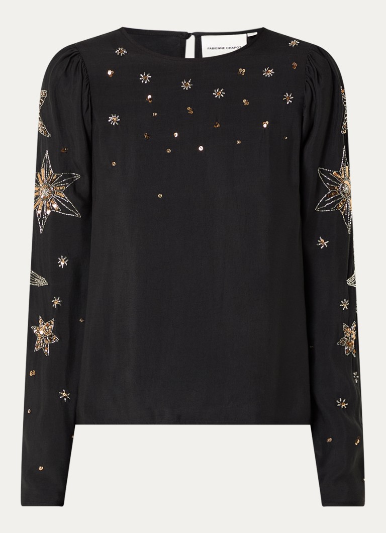 Fabienne Chapot Raja top with sequins